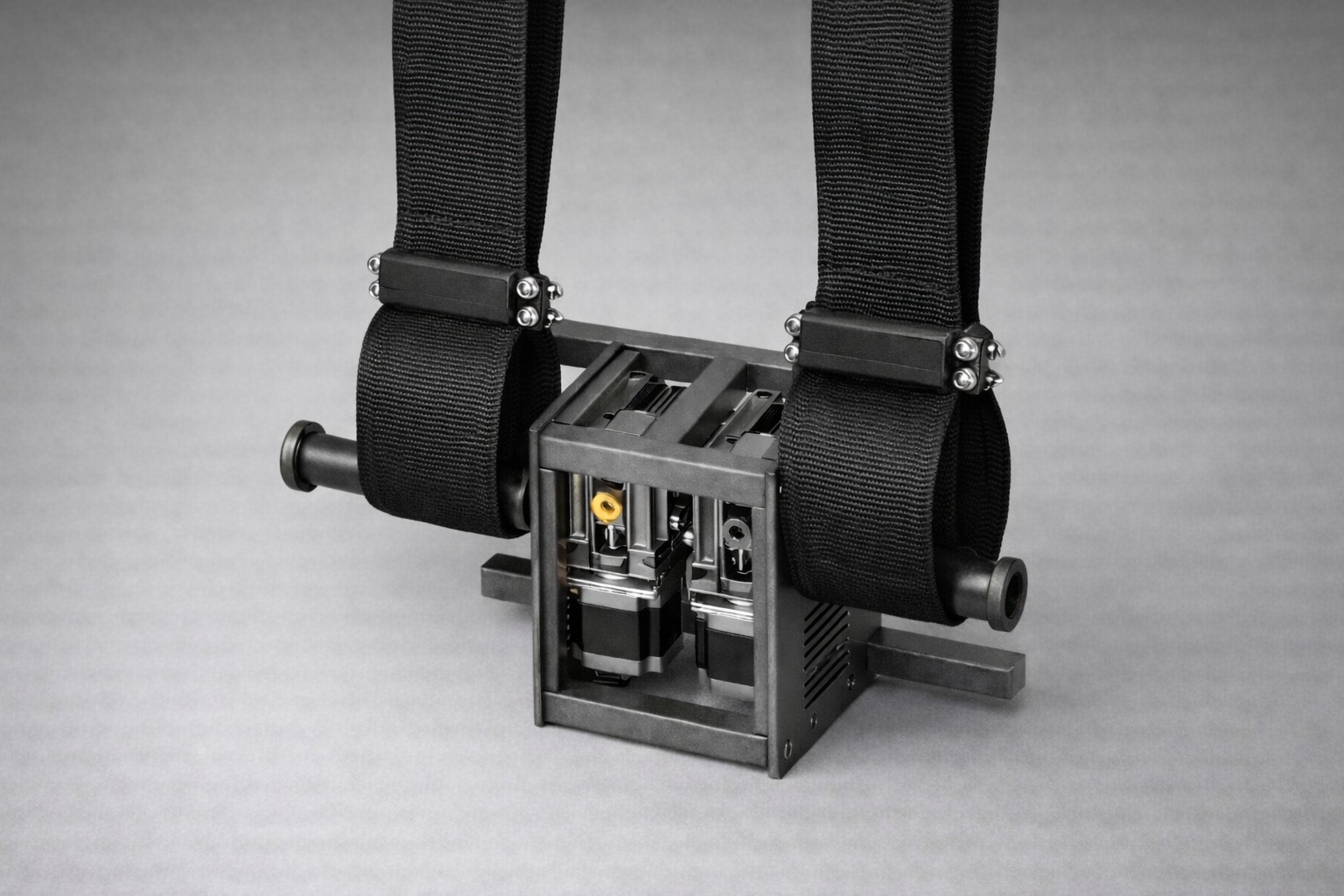 Seat belt tensioner for simulator